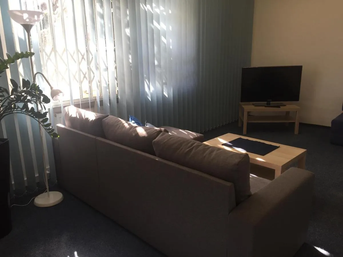 Blue Apartment In Beautiful English Style Garden With Atmosphere Prague Czech Republic
